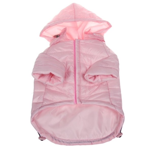 NEW Pet Life Pink Lightweight Adjustable Sporty Avalanche Coat - Picture 4 of 10